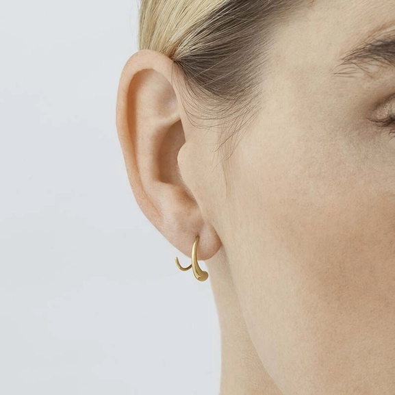 Mercy Wirbelohrringe Gold von Georg Jensen, Schneller Versand - Nordicspectra.de