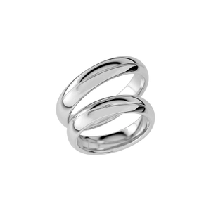 SR1027-5 Platina - Vigsel- & förlovningsringar - Schalins - Fri storleksändring* - Nordic Spectra