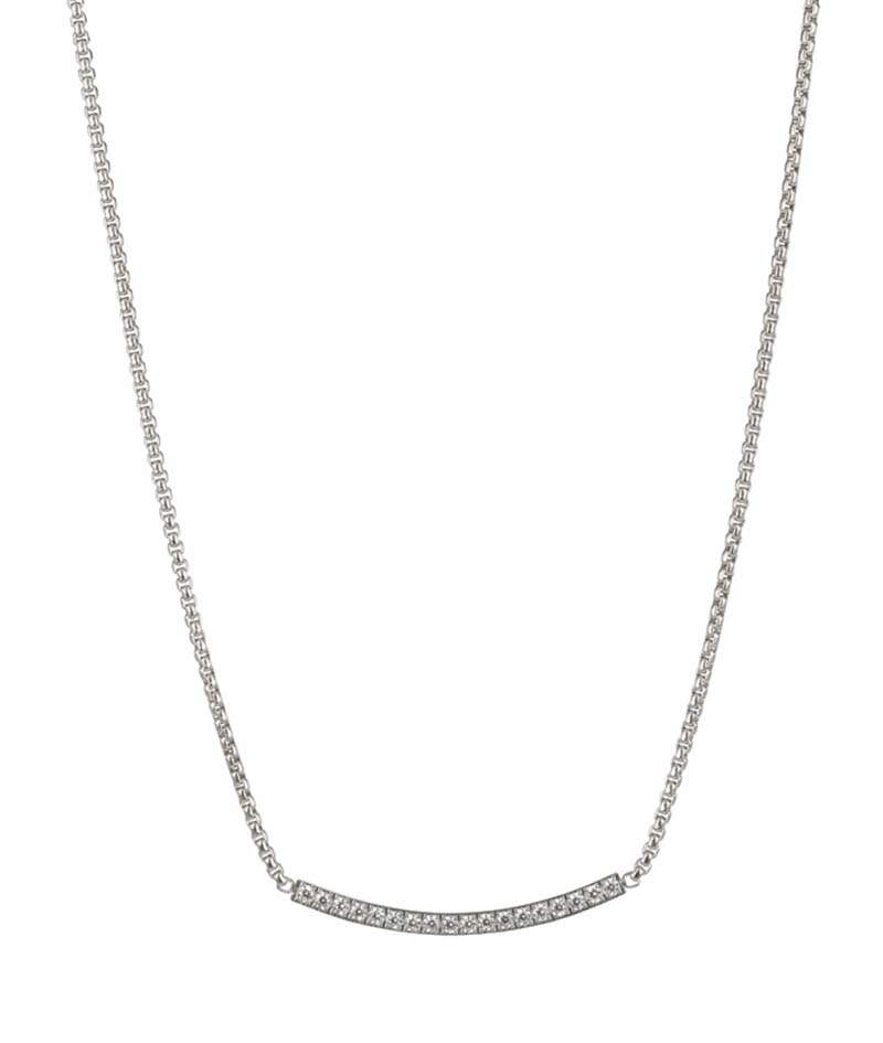 Astrid & Agnes - ELLEN Kort Halsband St&aring;l