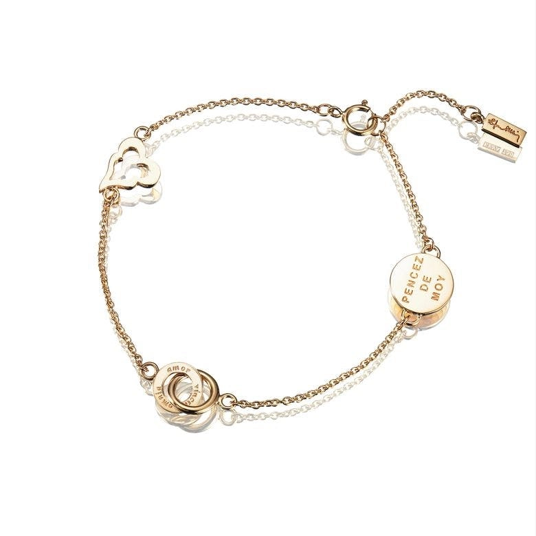 Efva Attling - Mini Love Bracelet Gold