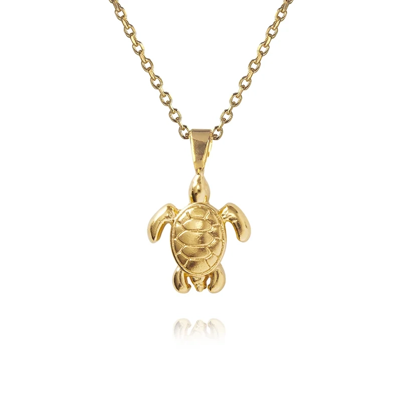 Caroline Svedbom - Turtle Necklace Gold