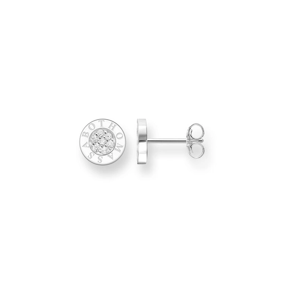 Ohrstecker Klassisch Pavé Weiß von Thomas Sabo, Schneller Versand - Nordicspectra.de