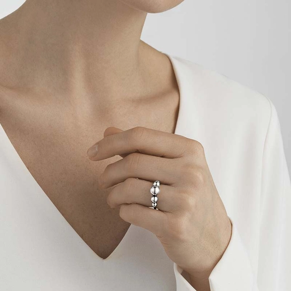 Moonlight Grapes Slim Ring - Georg Jensen ringar - Snabb frakt & paketinslagning - Nordicspectra.se