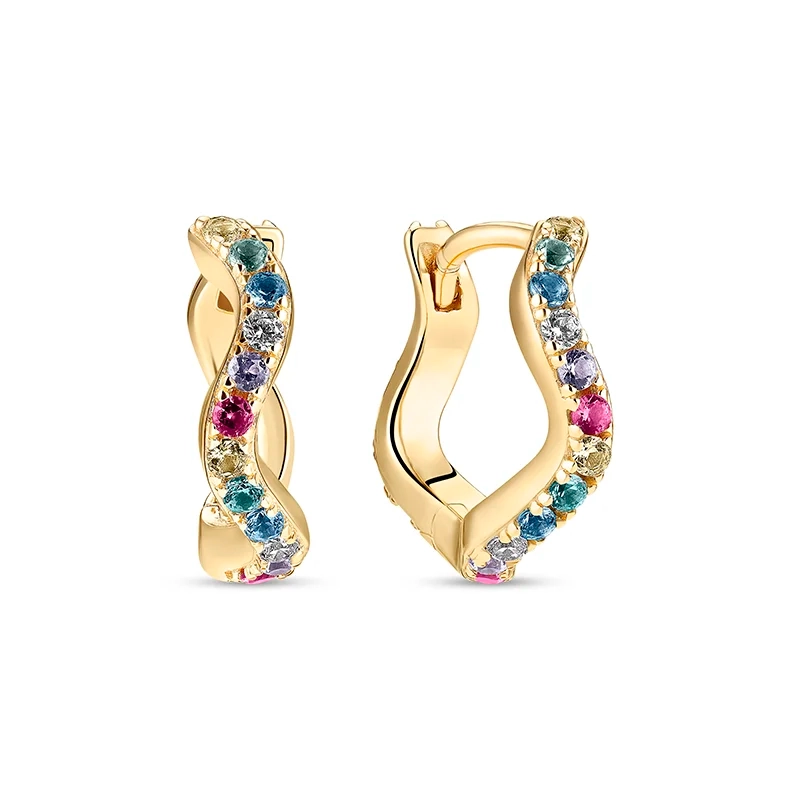 Sif Jakobs - Ellera Waves Medio &Ouml;rh&auml;ngen Mix Guld