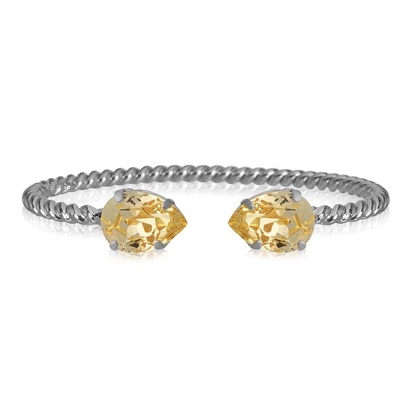 Mini Drop Bracelet Rhodium Jonquil - Caroline Svedbom - Snabb frakt & paketinslagning - Nordicspectra.se