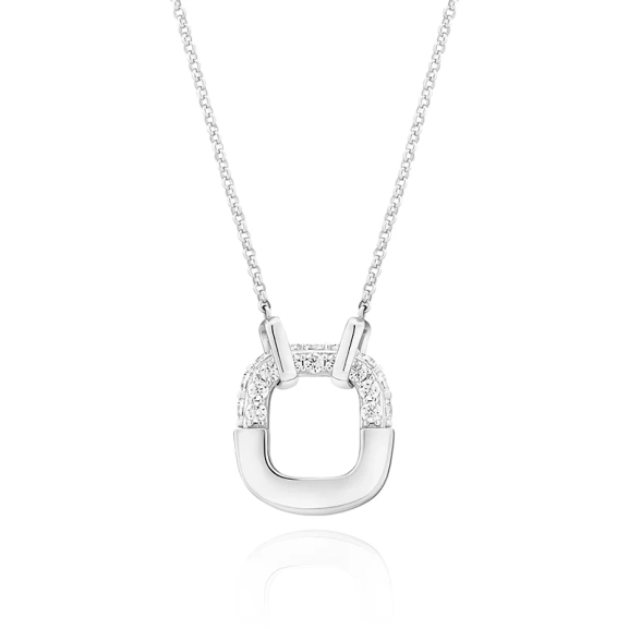 Maratea Halsband i silver med gnistrande cubic zirconia från Sif Jakobs