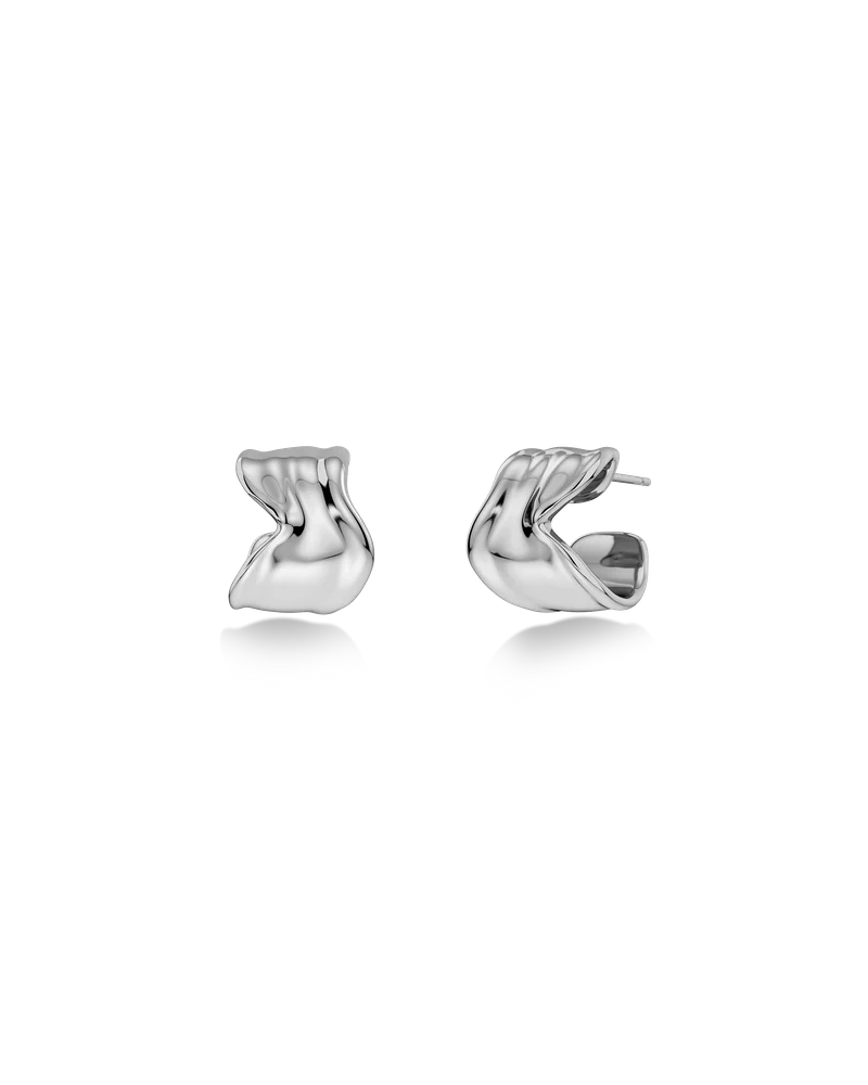 Edblad - Melted Hoops S Silver