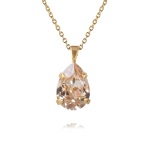 Mini Drop Necklace Gold Silk - Caroline Svedbom - Nopea toimitus ja lahjapakkaus - Nordic Spectra