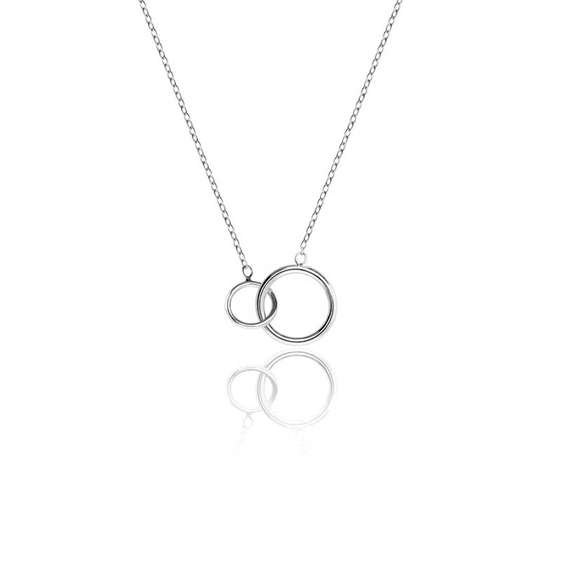 SOPHIE by SOPHIE - Mini Circle Necklace Silver