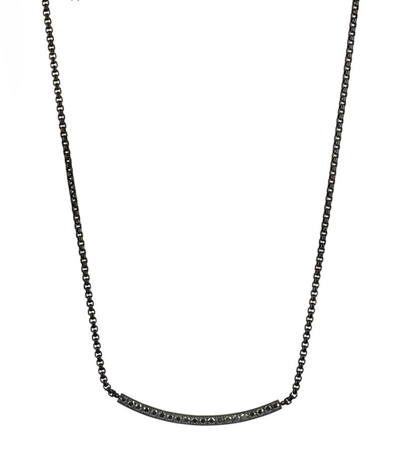 ELLEN Kort Halsband Svart Stål - Astrid & Agnes - Snabb frakt & paketinslagning - Nordicspectra.se