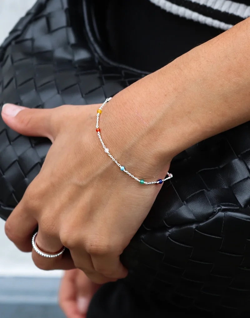 Santa Monica Bracelet Silver - Syster P - Snabb leverans & Gratis paketinslagning - Nordic Spectra