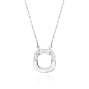 Maratea Halsband i silver med gnistrande cubic zirconia från Sif Jakobs