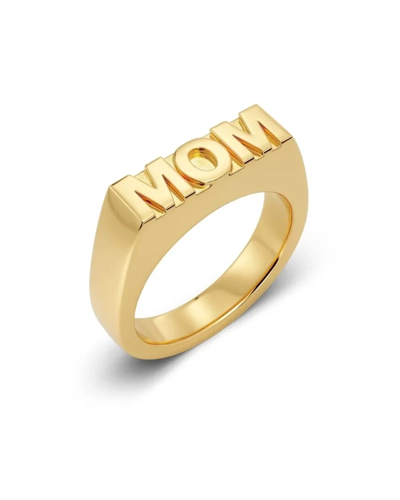 Signet Ring MOM Gold - Edblad - Snabb leverans - Gratis paketinslagning