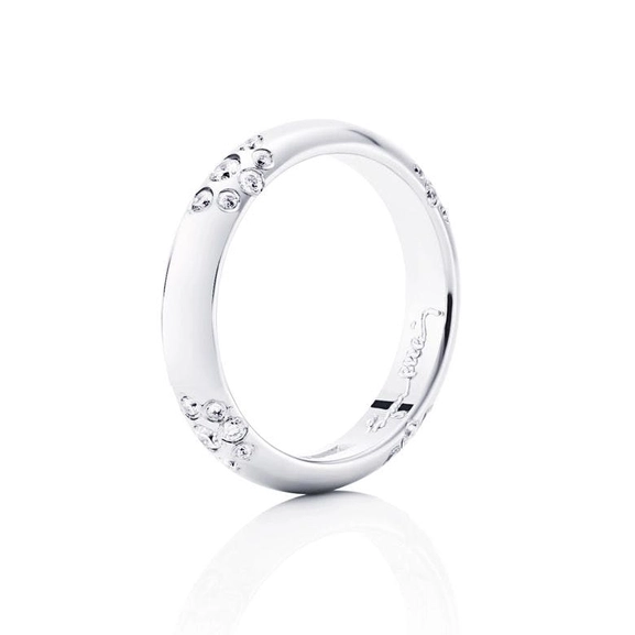 Sweet Hearts Ring White Gold - Efva Attling ringar - Snabb frakt & paketinslagning - Nordicspectra.se