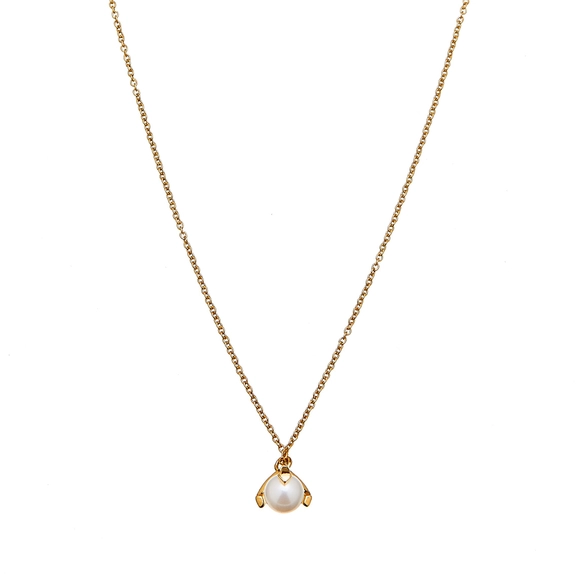 Pearl Short Neck Gold -CU Jewellery - Snabb frakt & paketinslagning - Nordicspectra.se