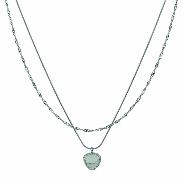 KOS Halsband Stål - Astrid & Agnes - Snabb frakt & paketinslagning - Nordicspectra.se