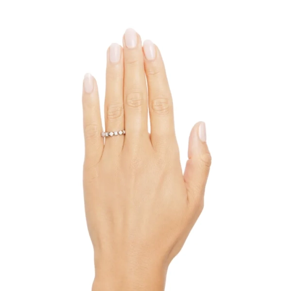 Love Dice & Stars Ring White Gold - Efva Attling - Vigsel- & Förlovningsringar - Nordic Spectra