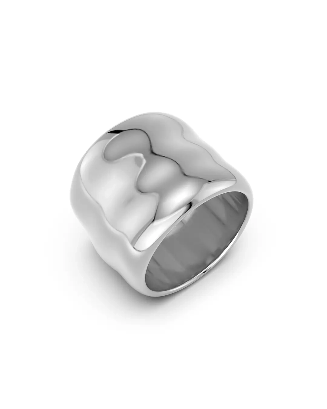 Flowy Ring Steel - Edblad - Snabba leveranser - Gratis paketinslagning