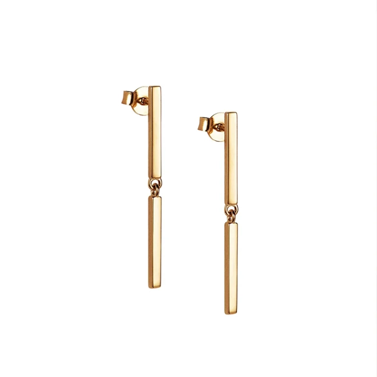 Classy Earrings Gold från Efva Attling i 18K guld