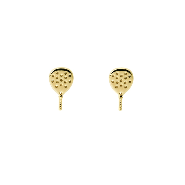 Mini Padel Earrings Gold von Emma Israelsson, Schneller Versand - Nordicspectra.de