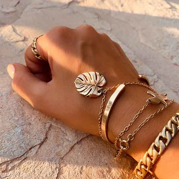 Dove Bracelet Gold - Emma Israelsson - Snabb frakt & paketinslagning - Nordicspectra.se
