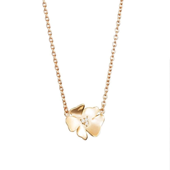 Violet & Stars Necklace Gold von Efva Attling, Schneller Versand - Nordicspectra.de