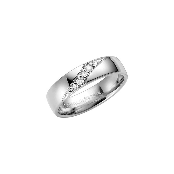 Libra Palladium - Wedding & engagement rings - Schalins - Scandinavian design - Nordic Spectra