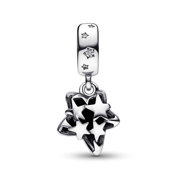 Celestial Galaxy Star Murano Dangle Charm - PANDORA - Snabb frakt & paketinslagning - Nordicspectra.se