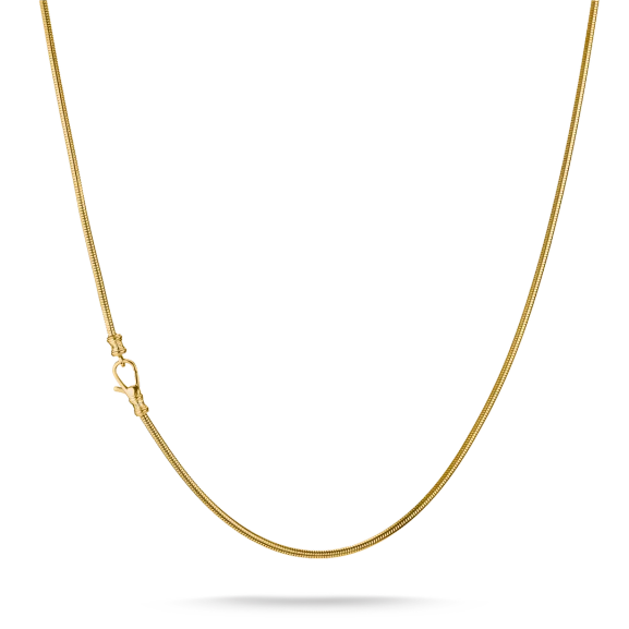 Rebel Snake Link 2 mm Stahlkette Gold - Thomas Sabo - Nordic Spectra