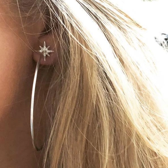 One Hoop Ear Silver -CU Jewellery - Snabb frakt & paketinslagning - Nordicspectra.se