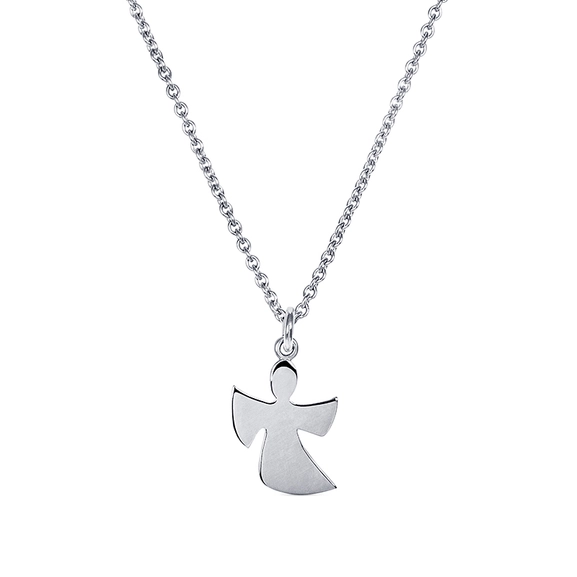 Sweet Angel Halsband Vitguld - Snabb frakt & fri paketinslagning - Nordicspectra.se