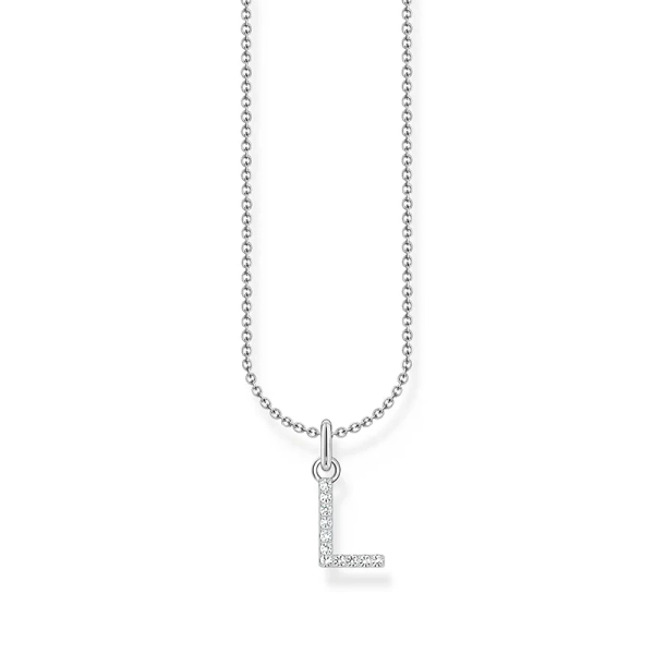 Kette mit Buchstaben-Anhänger L - Thomas Sabo - Nordic Spectra