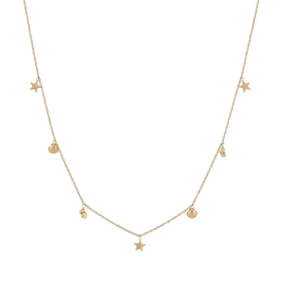 Beachcomber Necklace Multi Gold - Edblad - Snabb frakt & paketinslagning - Nordic Spectra