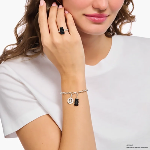 HARIBO Gummibjörn Svart - Thomas Sabo - Snabb leverans & paketinslagning - Nordic Spectra