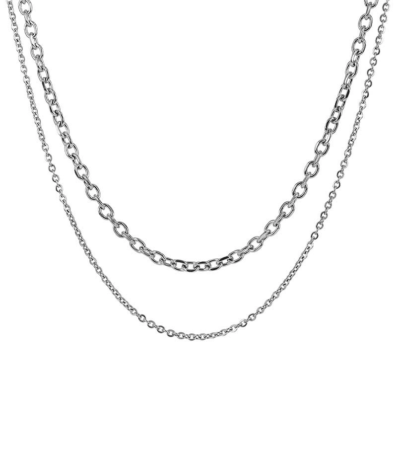 WILLOW Halsband Stål - Astrid & Agnes - Snabb frakt & paketinslagning - Nordicspectra.se