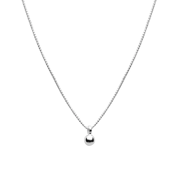 Saint Pendant Necklace Silver -CU Jewellery - Snabb frakt & paketinslagning - Nordicspectra.se