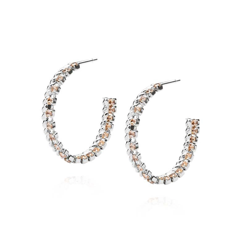 Caroline Svedbom - Kaia Earring Rhodium Vintage Rose