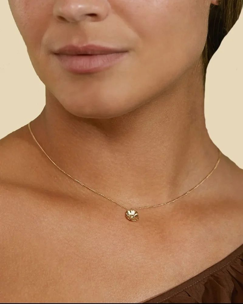 Floral Necklace S Gold - Edblad - Snabb frakt & paketinslagning - Nordic Spectra