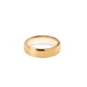 Wedding Band 1946 Rounded 6 mm Gold - Nordic Spectra - Verstärkt die großen Ereignisse des Lebens - Nordic Spectra