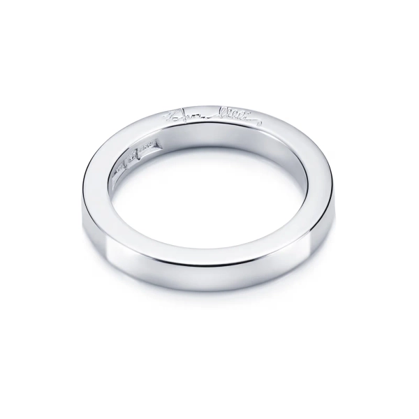 Half Round Ring Platinum