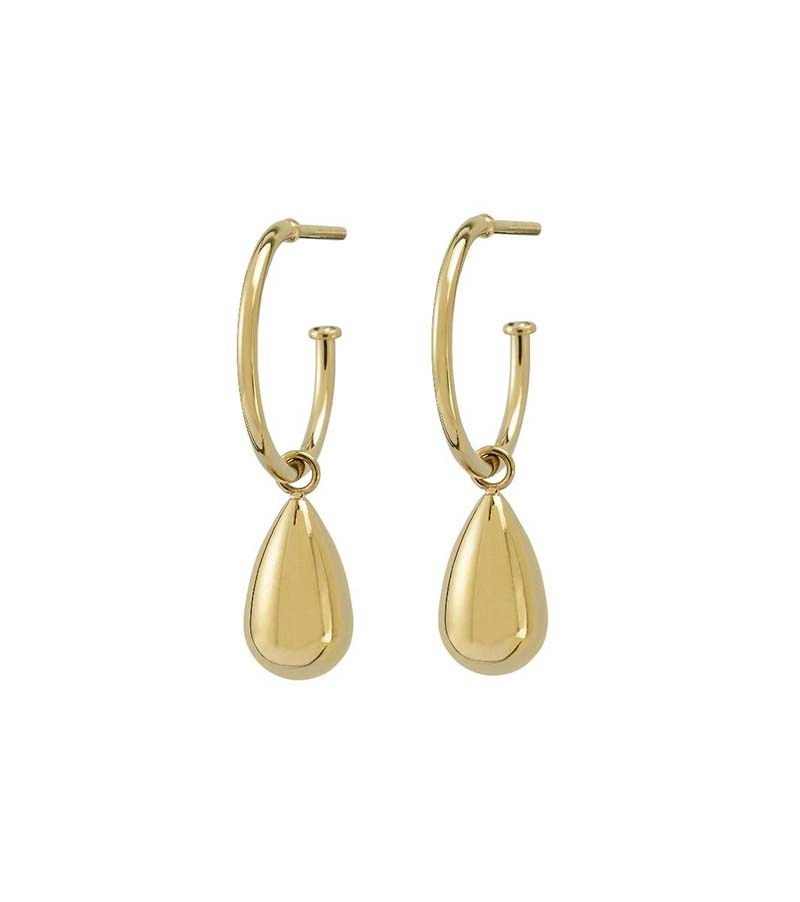 Drop Mini Earrings Gold - Edblad - Snabb frakt & paketinslagning - Nordicspectra.se