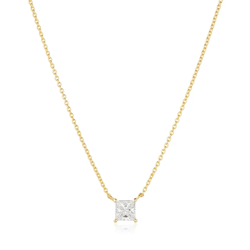 Sif Jakobs – Ellera Quadrato Halsband Guld