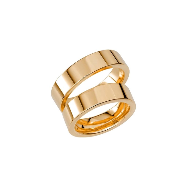 SR1042-6 Gold - Wedding & engagement rings - Schalins - Scandinavian design - Nordic Spectra