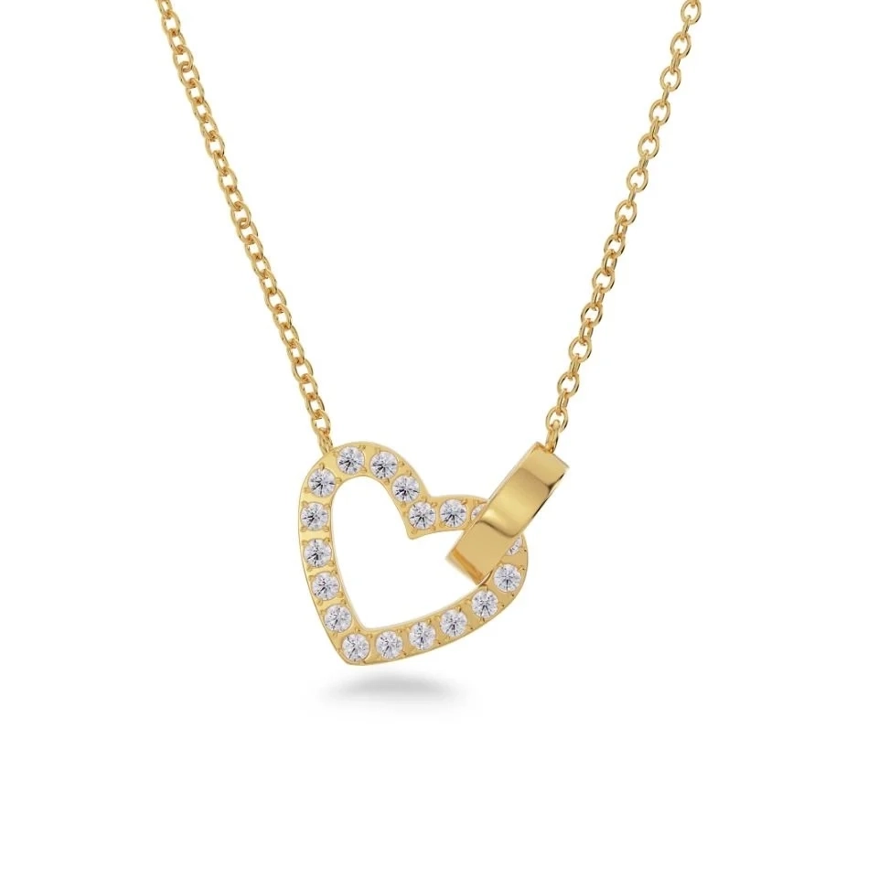 Edblad - Eternal Heart Necklace Gold