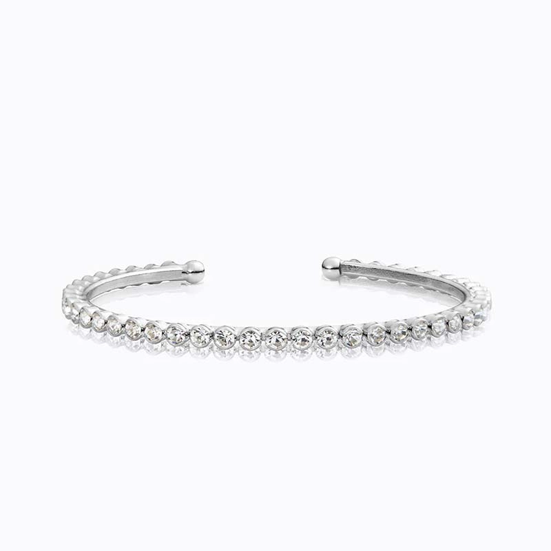 Caroline Svedbom – Siri Bangle Rhodium Crystal
