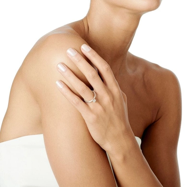 Love Bead Wedding Ring 0.30 ct White Gold - Efva Attling ringar - Snabb frakt & paketinslagning - Nordicspectra.se