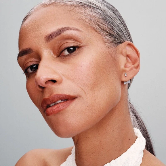 Glittrande Rosett Ear Jackets - PANDORA - 1-2 dagar leverans - Gratis paketinslagning