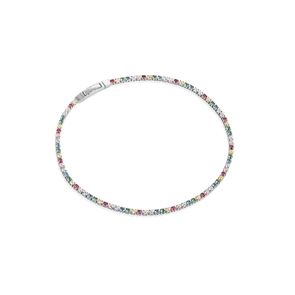 Ellera Armband Mix från Sif Jakobs i silver med gnistrande Cubic Zirconia-stenar