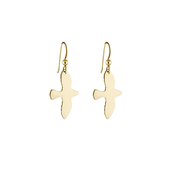 Dove Earrings Gold - Emma Israelsson - Snabb frakt & paketinslagning - Nordicspectra.se