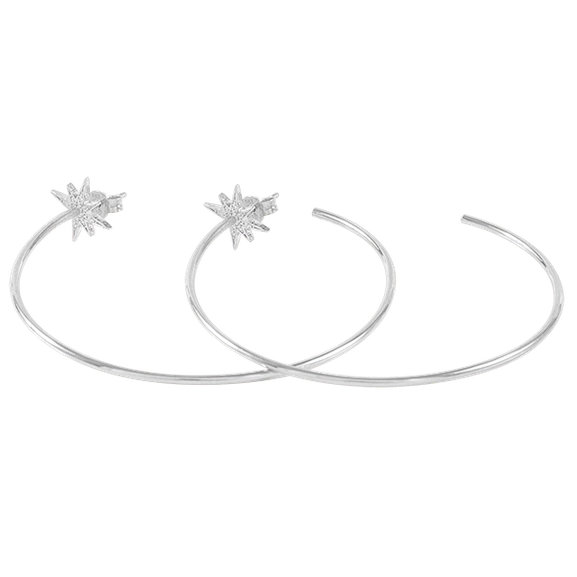 One Hoop Ear Silver -CU Jewellery - Snabb frakt & paketinslagning - Nordicspectra.se
